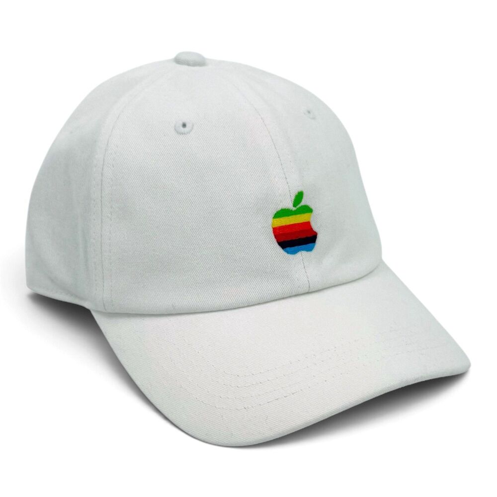 NEW Apple Park Exclusive Rainbow Logo Hat Cap HS2H2LL/A WWDC 2026 White